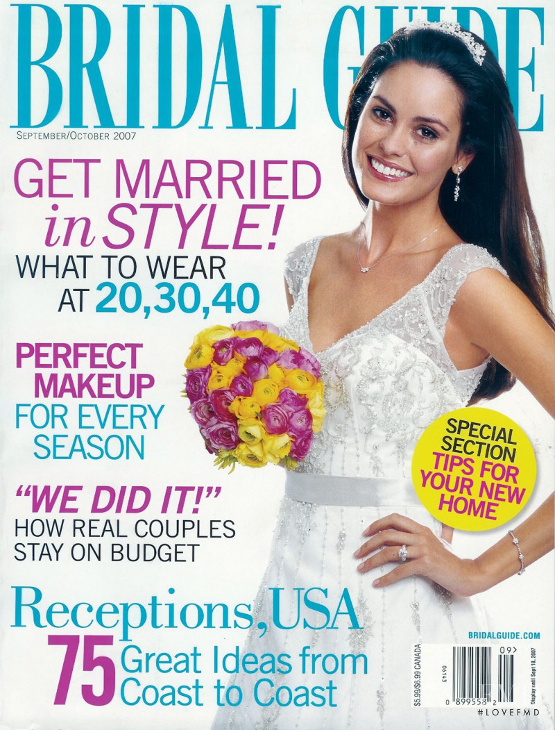  featured on the Bridal Guide cover from September 2007