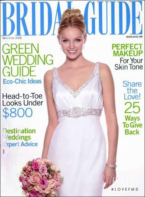  featured on the Bridal Guide cover from May 2008