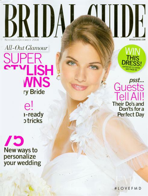  featured on the Bridal Guide cover from November 2008