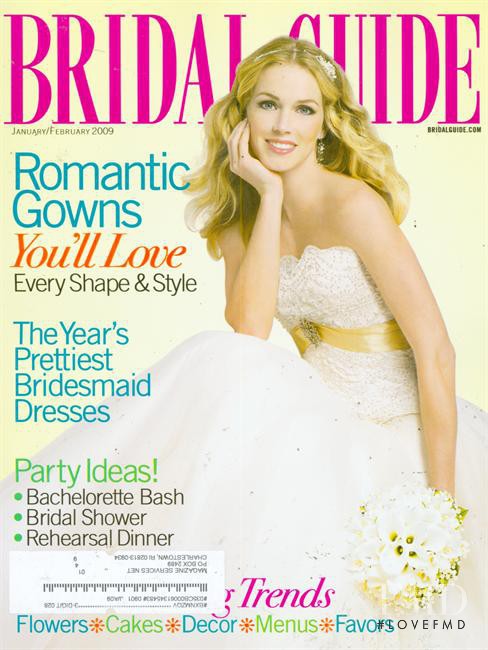  featured on the Bridal Guide cover from January 2009