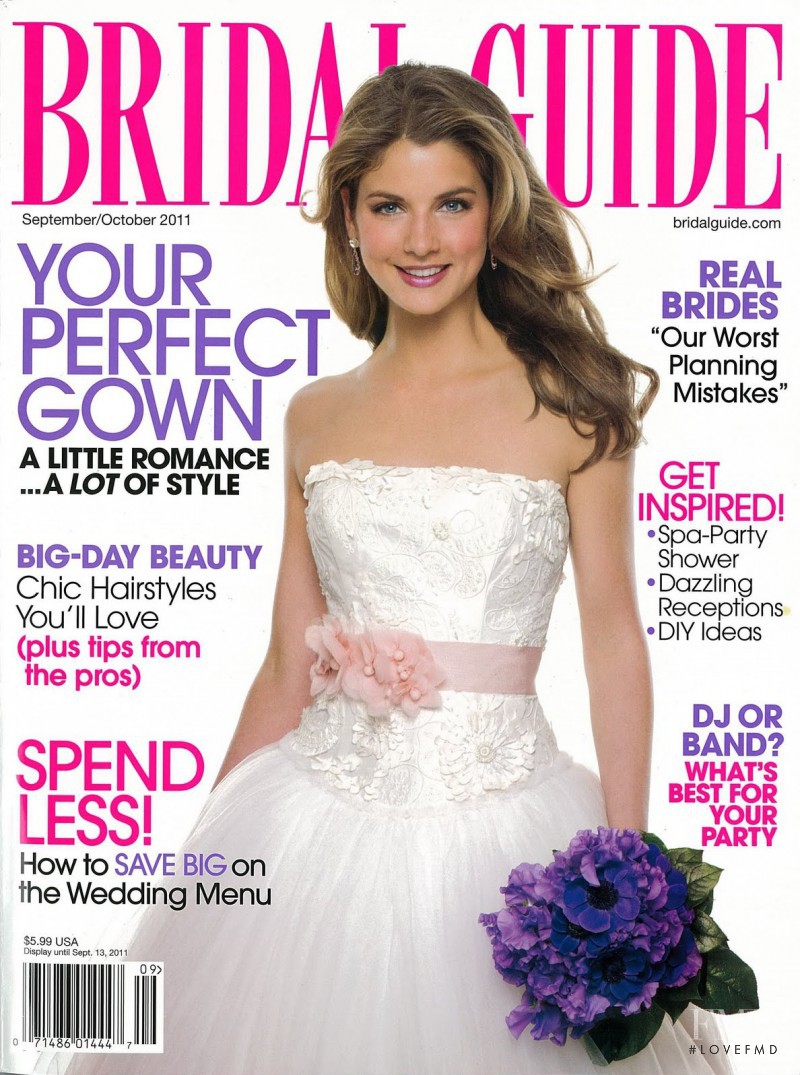  featured on the Bridal Guide cover from September 2011