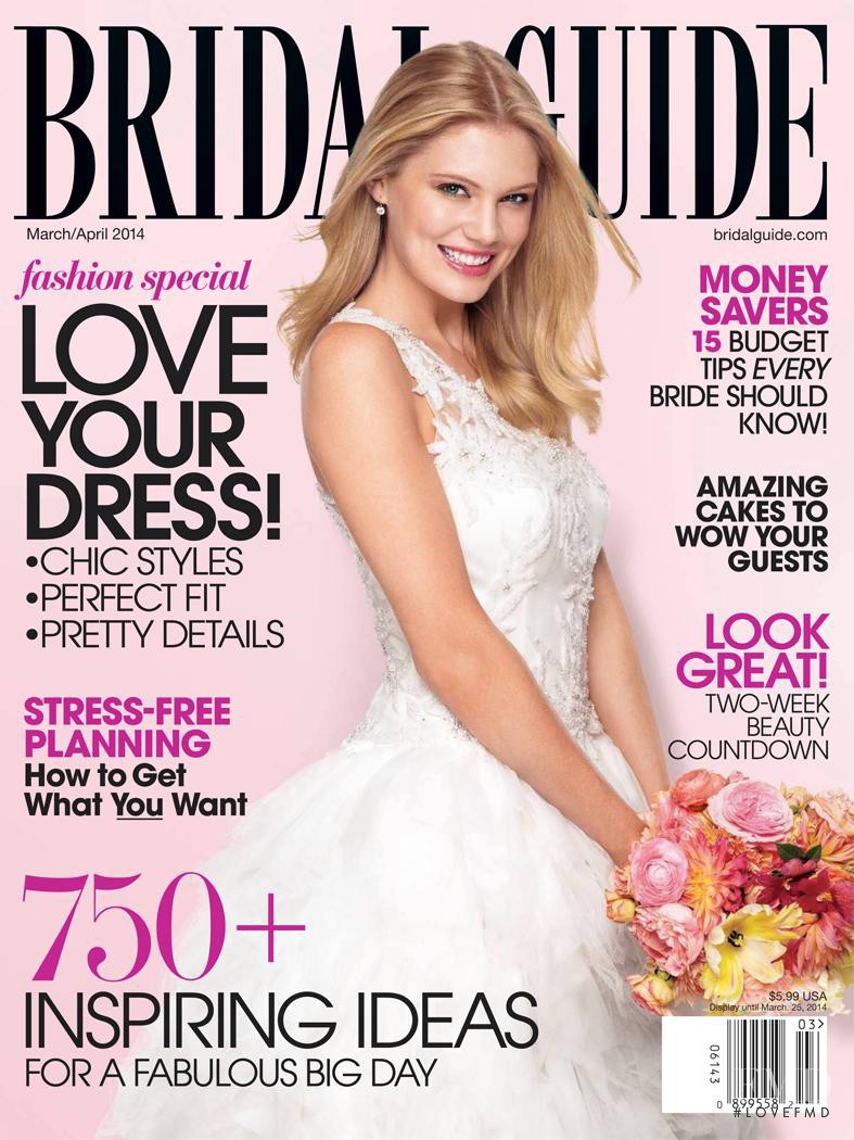  featured on the Bridal Guide cover from March 2014