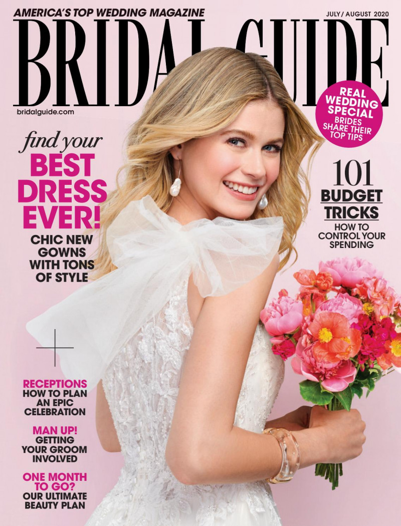  featured on the Bridal Guide cover from July 2020