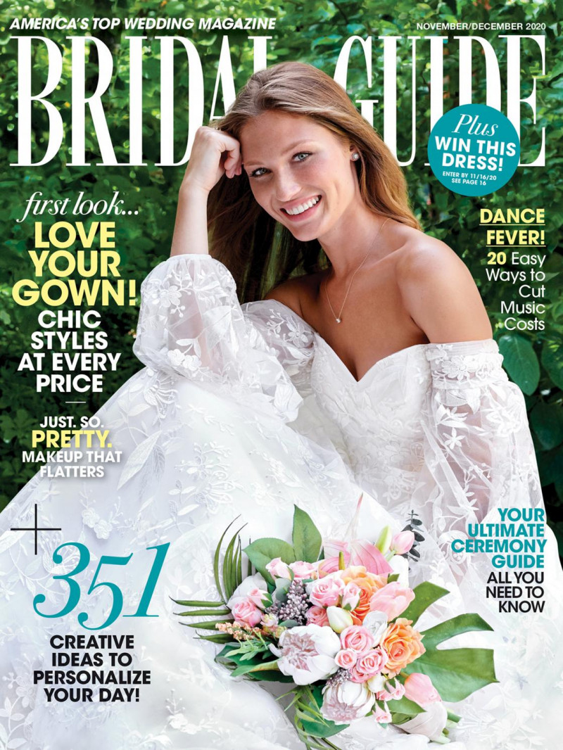  featured on the Bridal Guide cover from November 2020