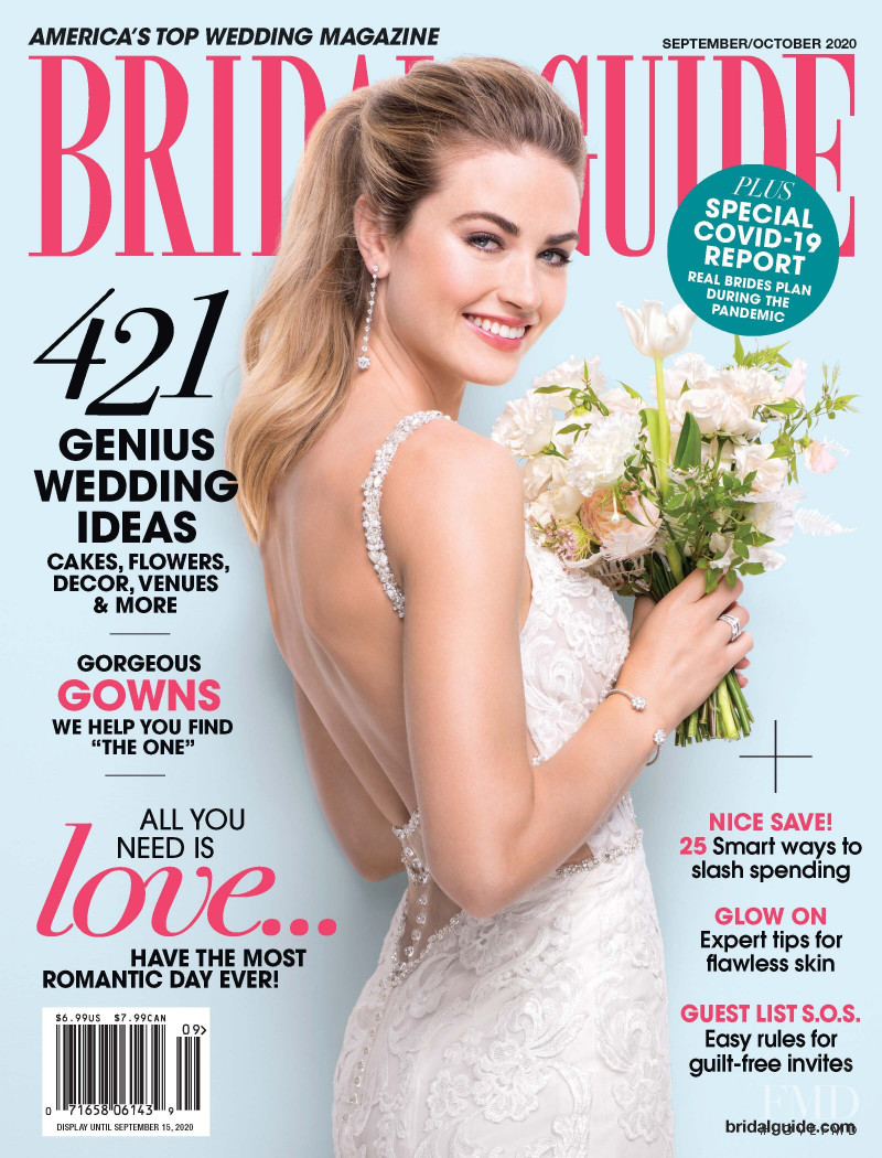  featured on the Bridal Guide cover from September 2020