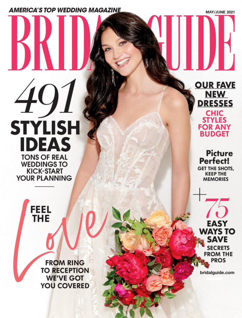  featured on the Bridal Guide cover from May 2021