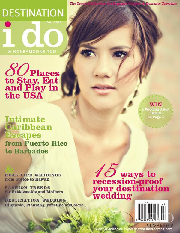  featured on the Destination I Do cover from September 2009