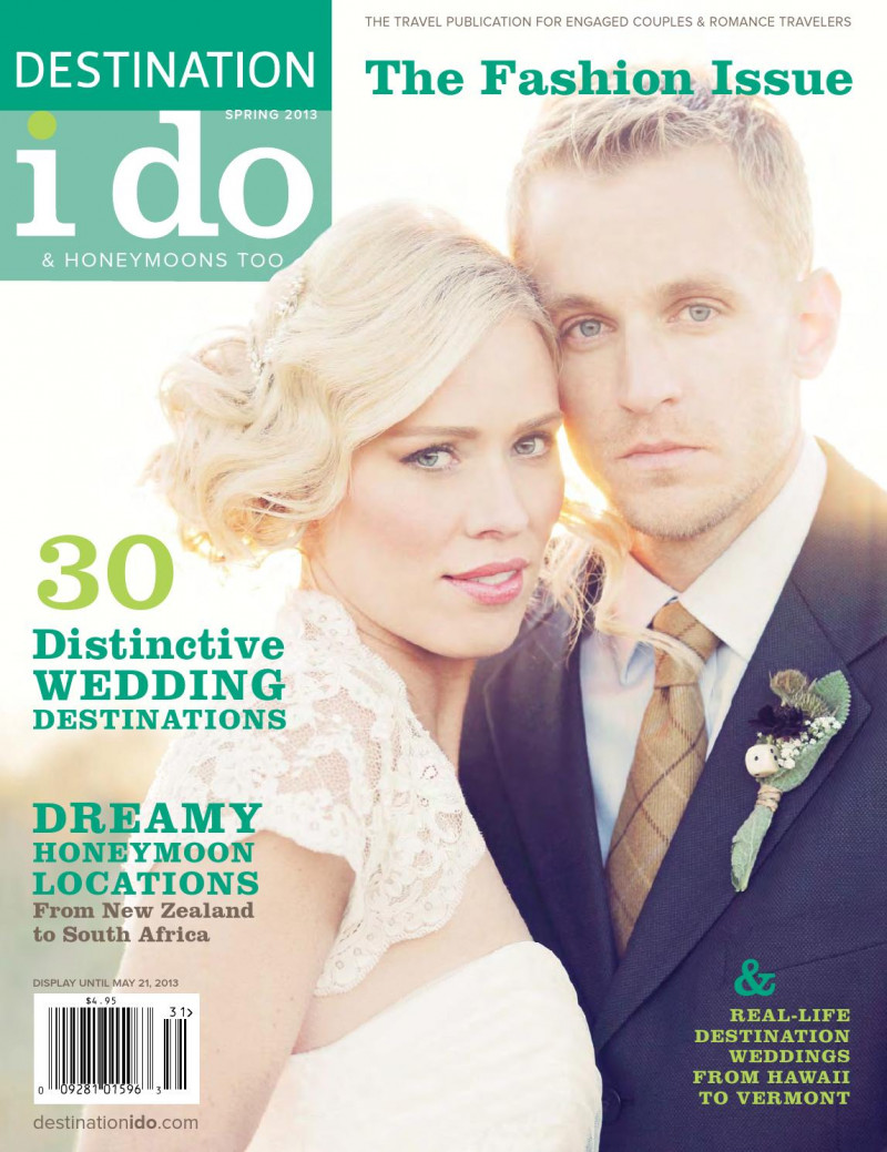  featured on the Destination I Do cover from March 2013