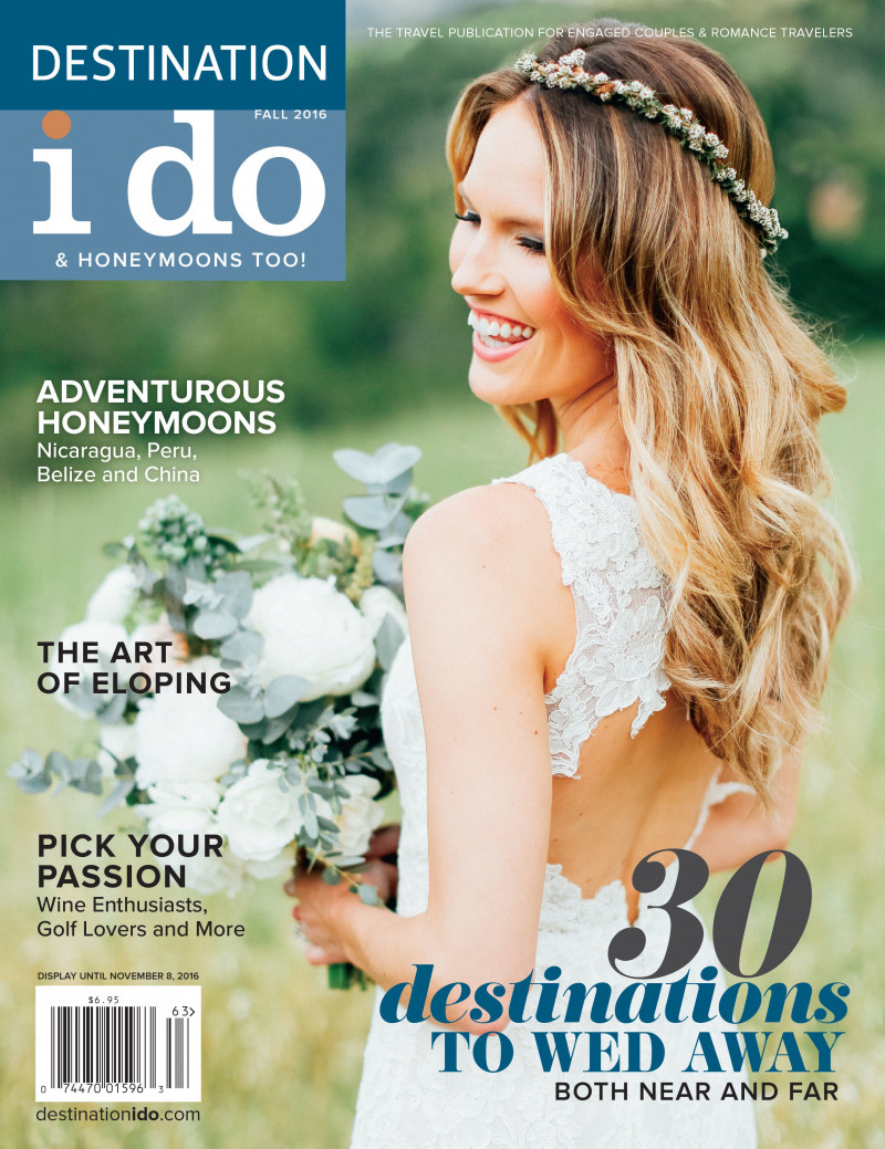  featured on the Destination I Do cover from September 2016