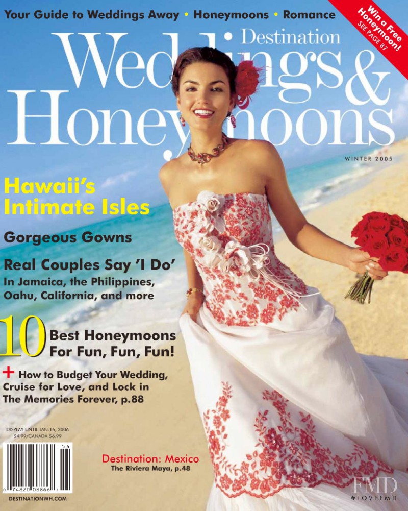  featured on the Destination Weddings & Honeymoons cover from January 2006