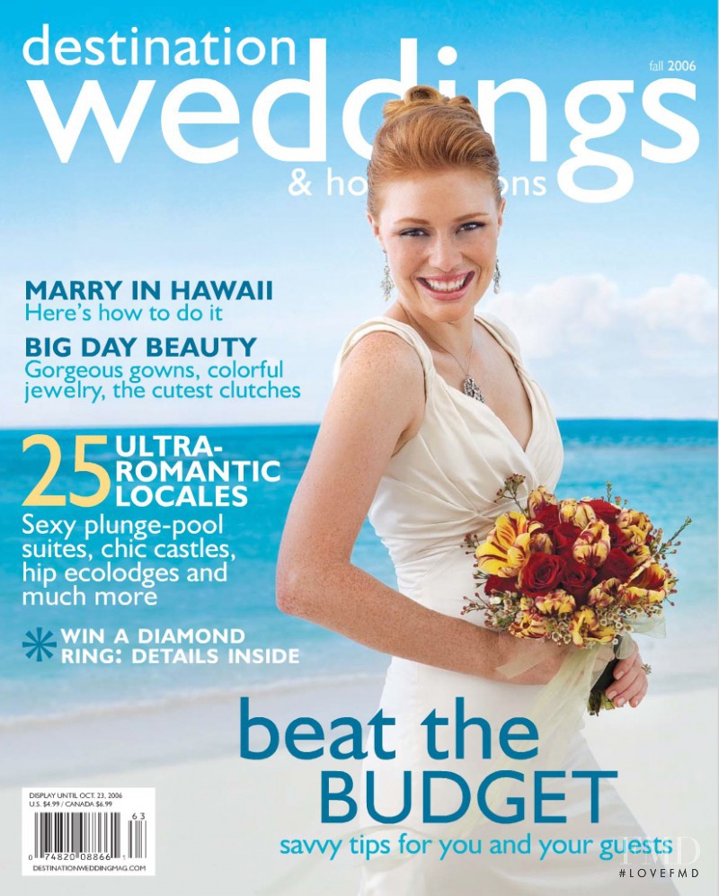  featured on the Destination Weddings & Honeymoons cover from October 2006