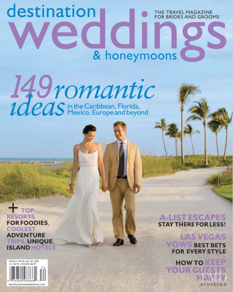  featured on the Destination Weddings & Honeymoons cover from January 2008