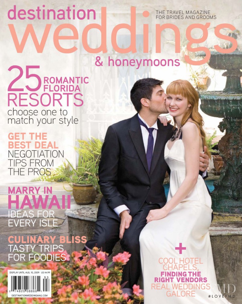  featured on the Destination Weddings & Honeymoons cover from August 2009