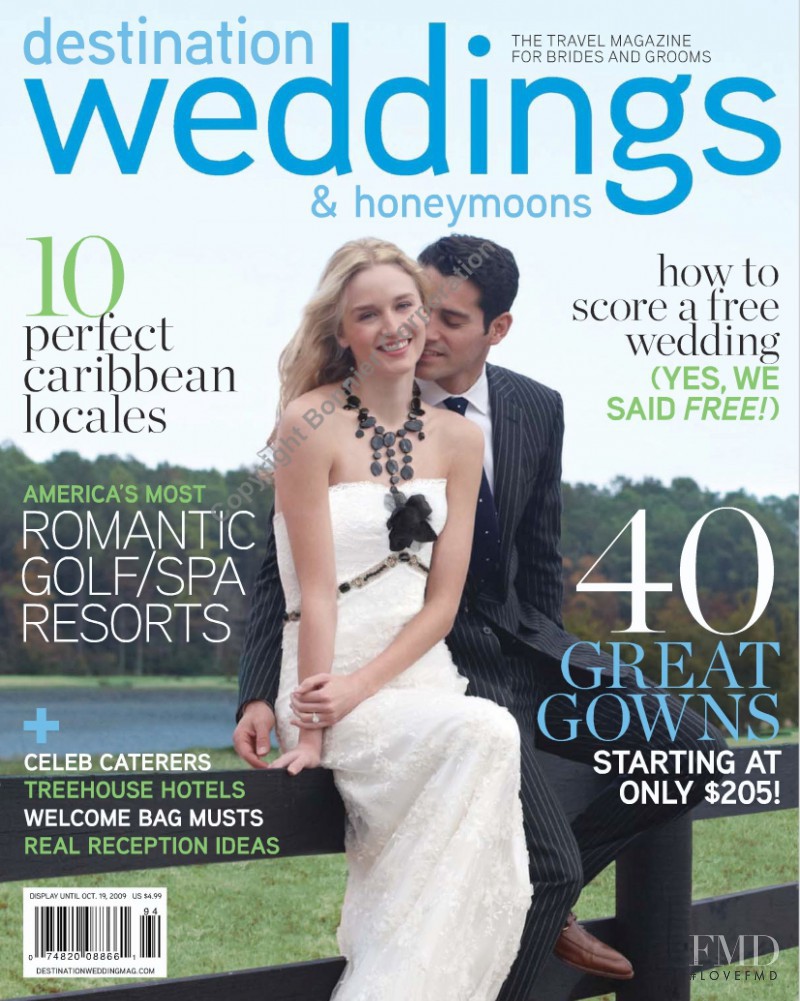  featured on the Destination Weddings & Honeymoons cover from October 2009