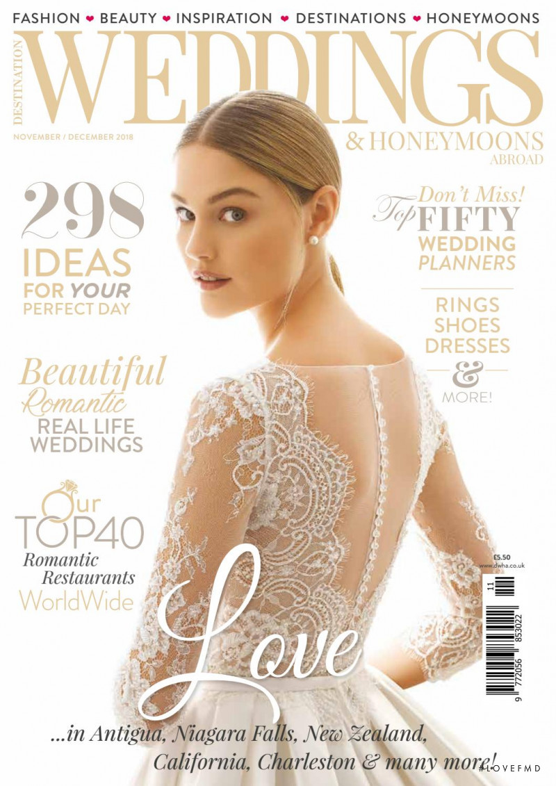  featured on the Destination Weddings & Honeymoons cover from November 2018