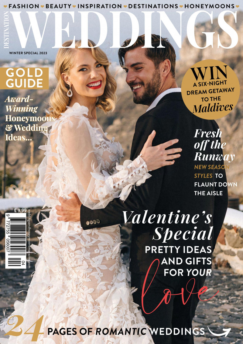  featured on the Destination Weddings & Honeymoons cover from December 2022