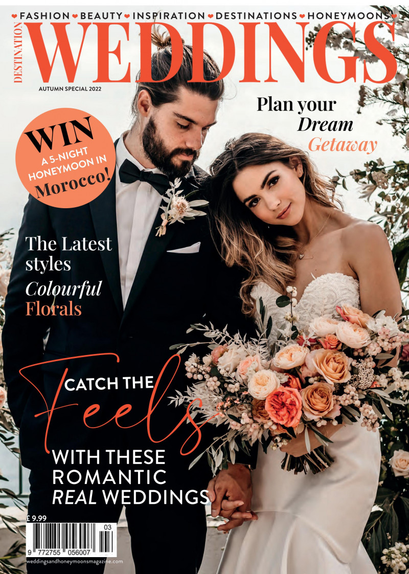  featured on the Destination Weddings & Honeymoons cover from September 2022