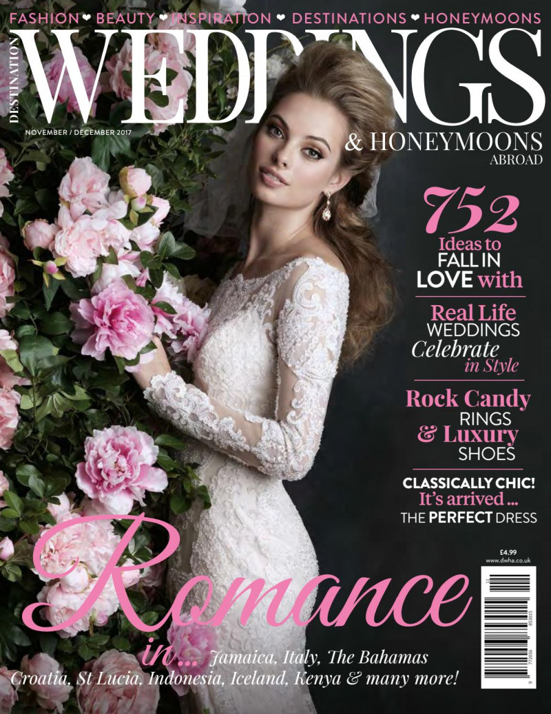  featured on the Destination Weddings & Honeymoons cover from November 2017