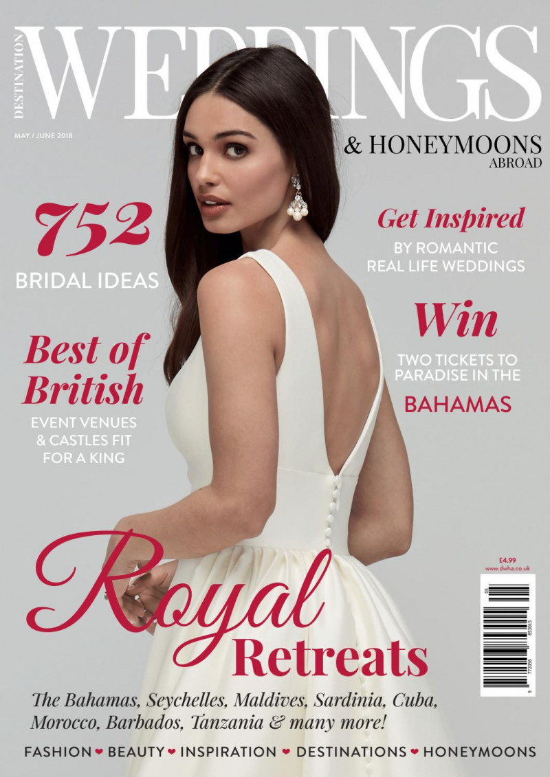  featured on the Destination Weddings & Honeymoons cover from May 2018