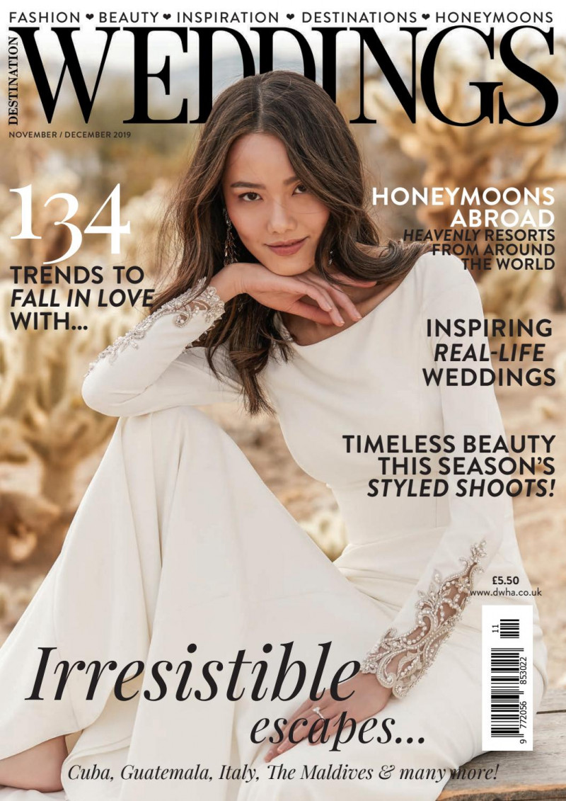  featured on the Destination Weddings & Honeymoons cover from November 2019