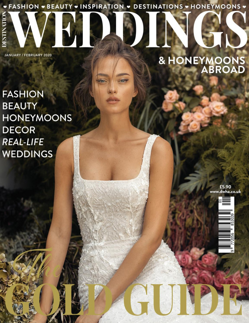  featured on the Destination Weddings & Honeymoons cover from January 2020