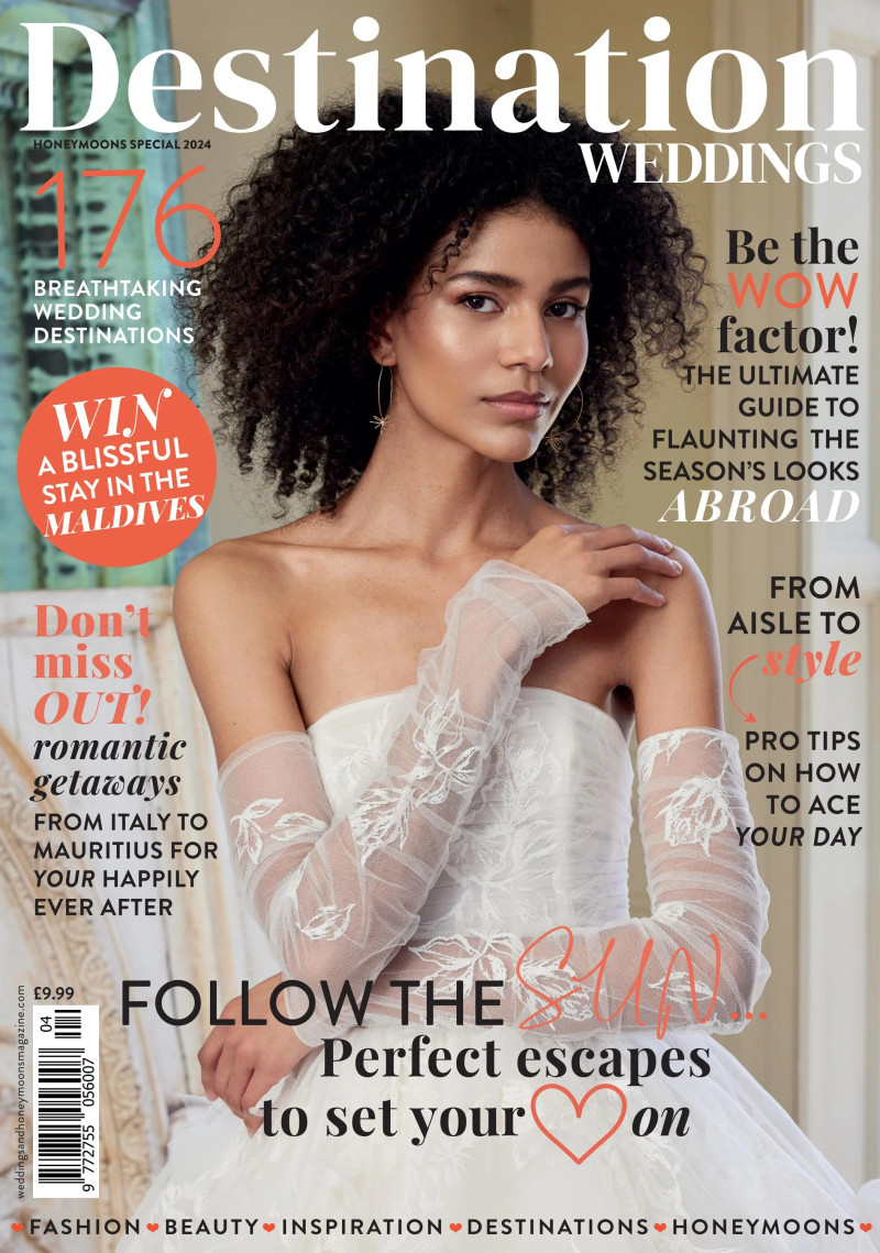  featured on the Destination Weddings & Honeymoons cover from August 2024