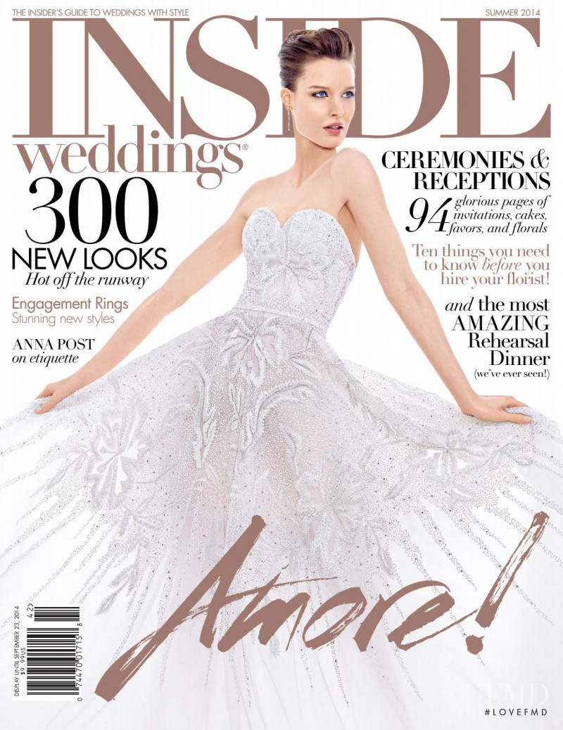  featured on the Inside Weddings cover from June 2014