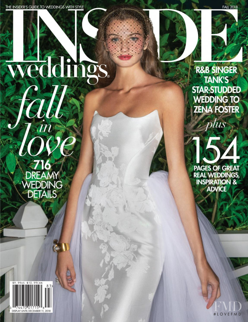  featured on the Inside Weddings cover from September 2018