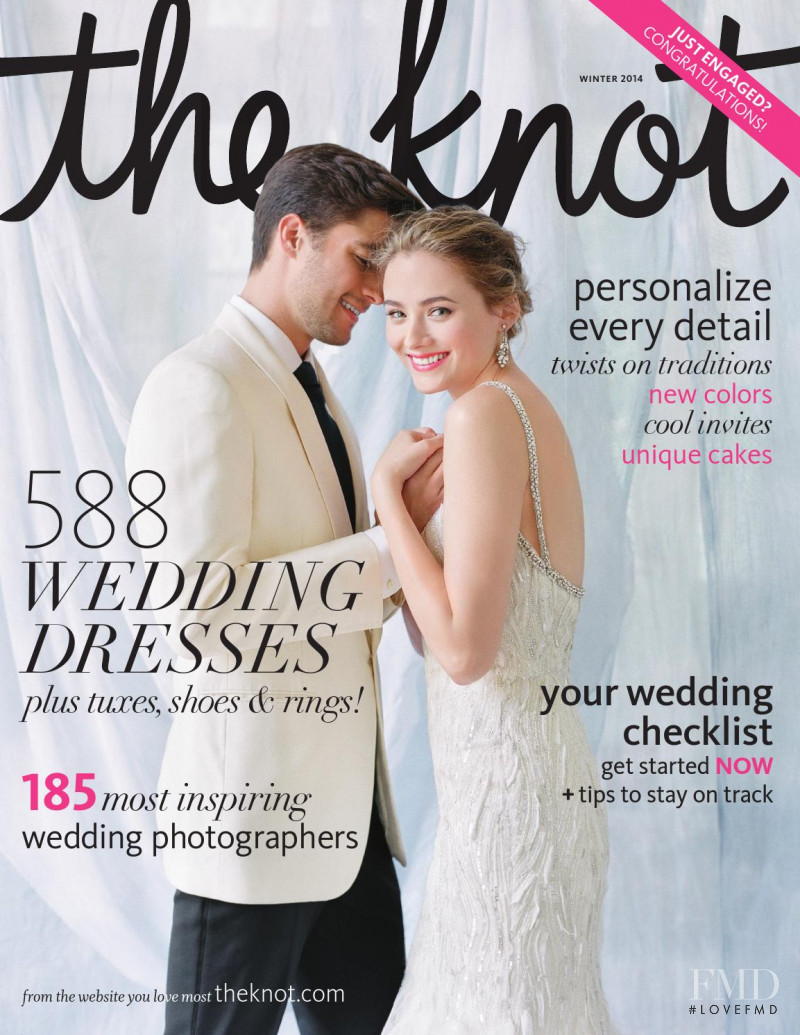  featured on the the knot cover from December 2014