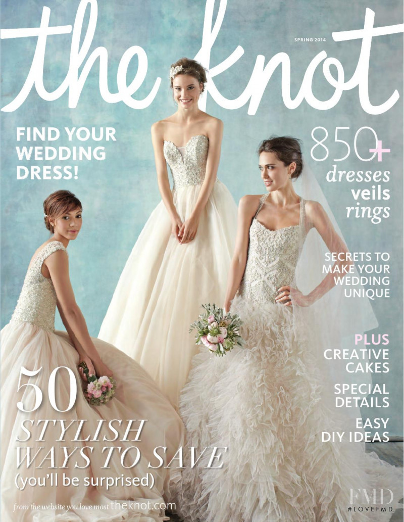  featured on the the knot cover from March 2014