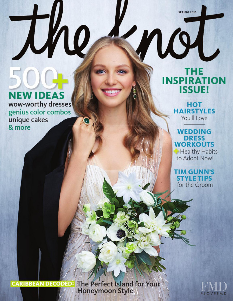  featured on the the knot cover from March 2016