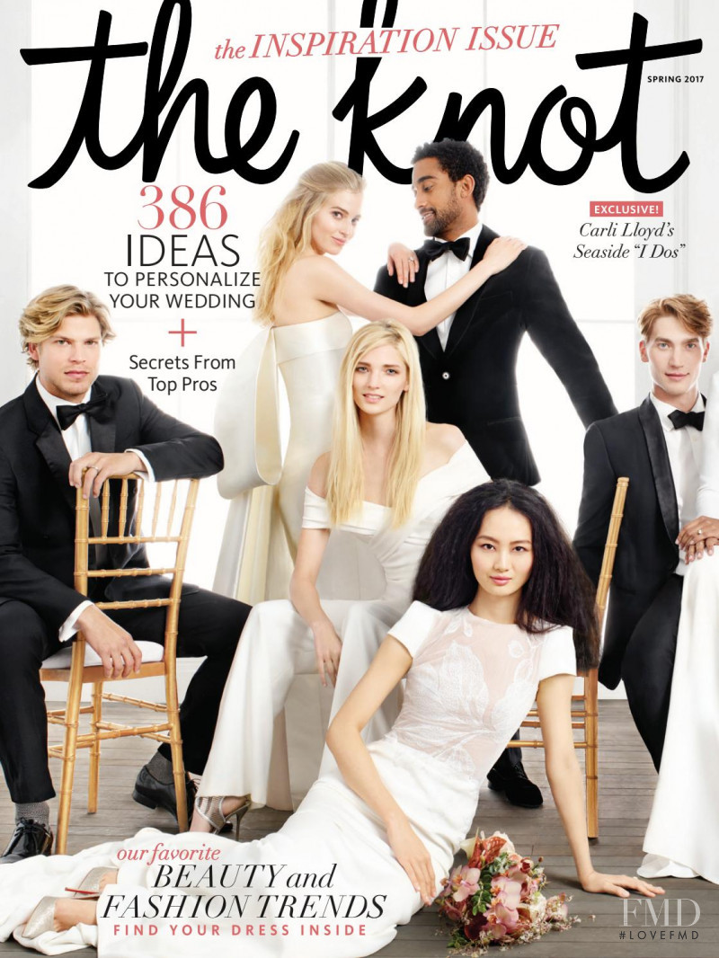  featured on the the knot cover from March 2017