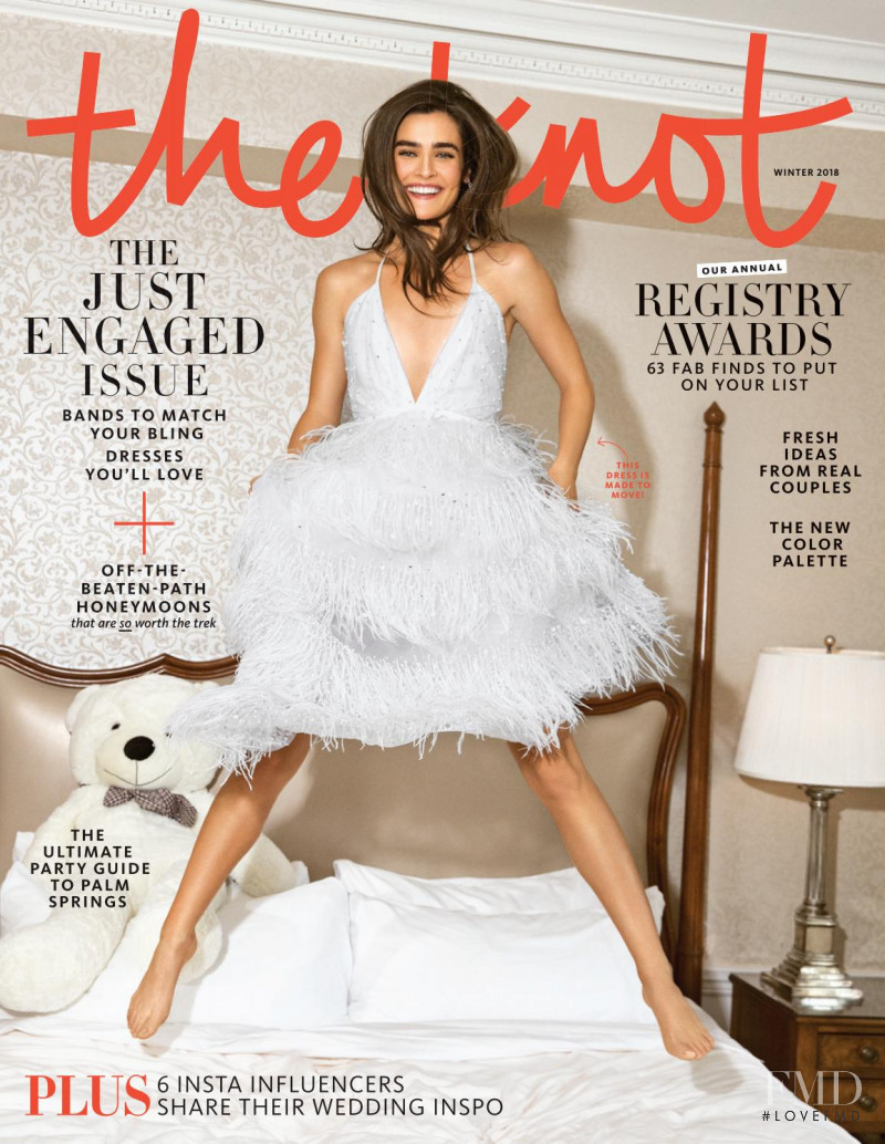  featured on the the knot cover from December 2018