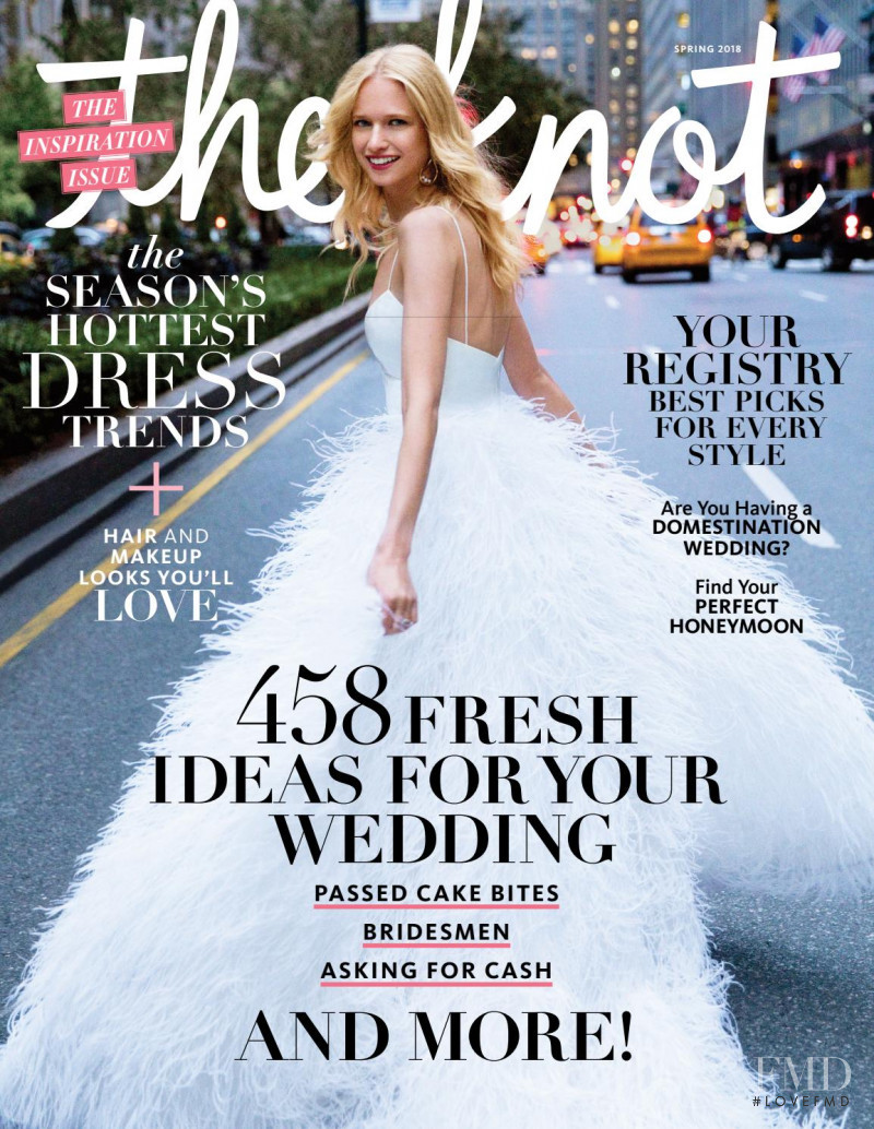  featured on the the knot cover from March 2018