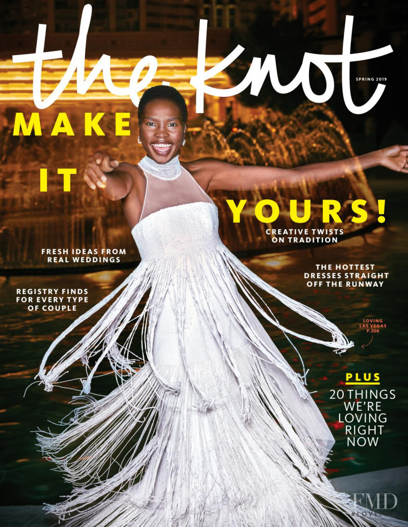  featured on the the knot cover from March 2019