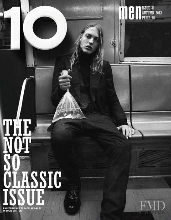Erik Andersson featured on the 10 Men cover from September 2012