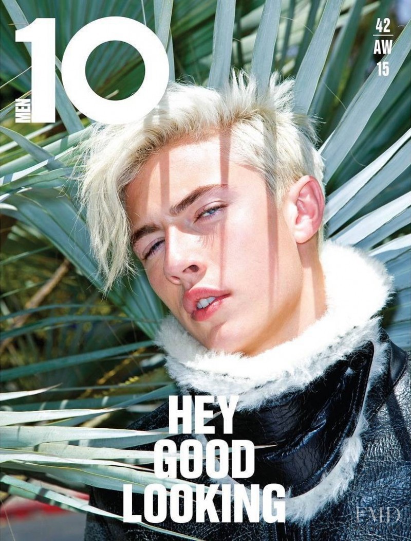 Lucky Blue featured on the 10 Men cover from September 2015