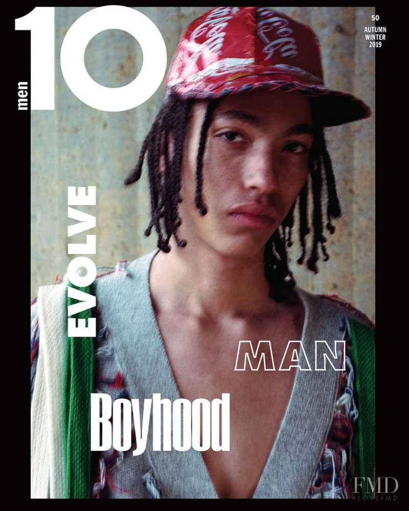 Andrew Nelson featured on the 10 Men cover from September 2019