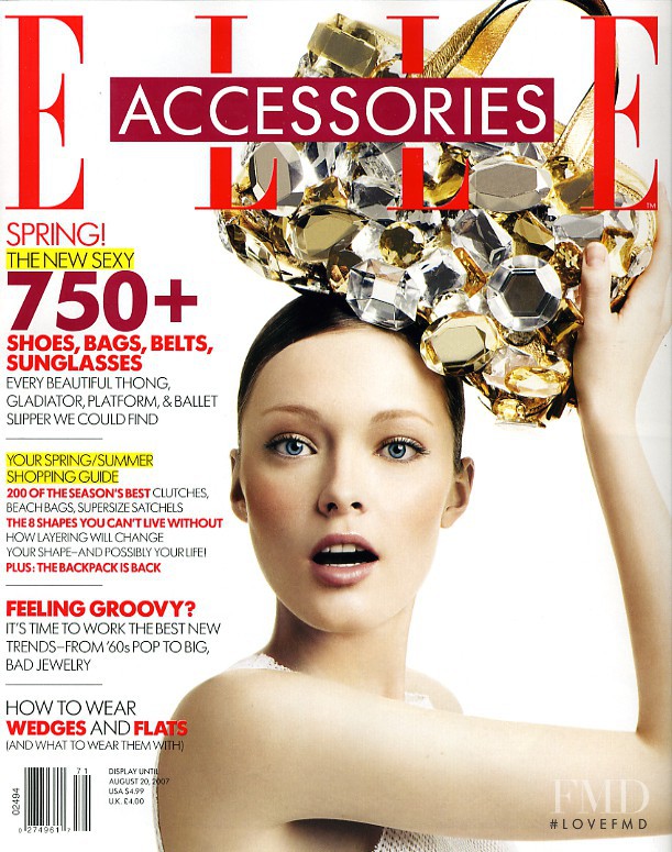  featured on the Elle Accessories cover from August 2007
