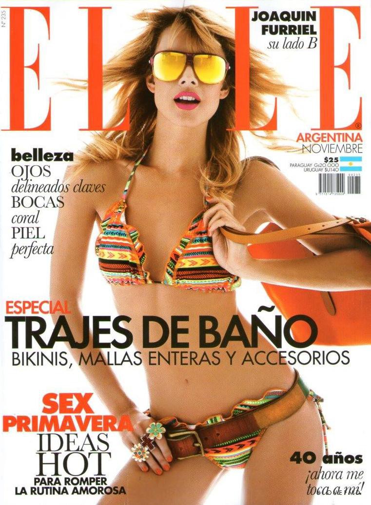  featured on the Elle Argentina cover from November 2013