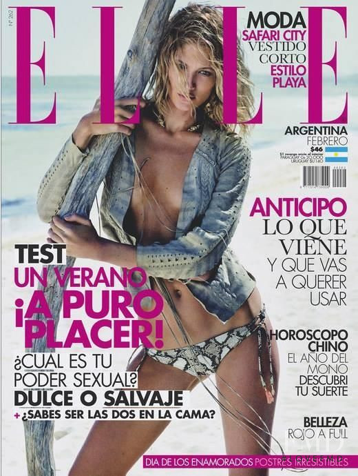  featured on the Elle Argentina cover from February 2016