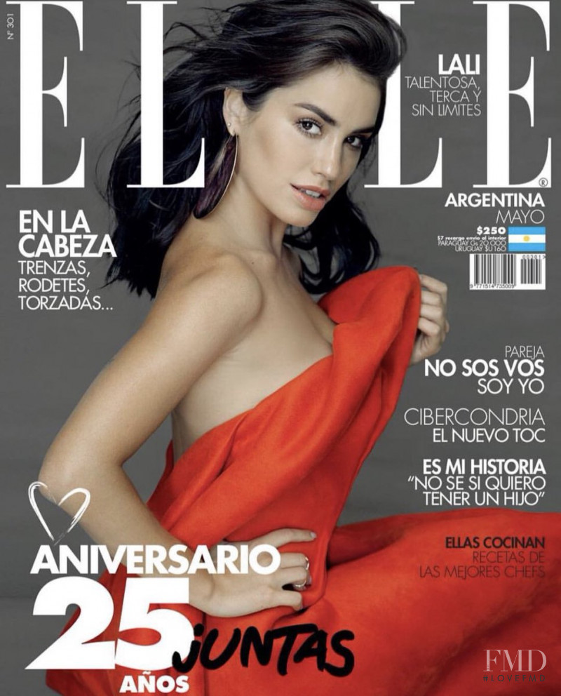  featured on the Elle Argentina cover from May 2019
