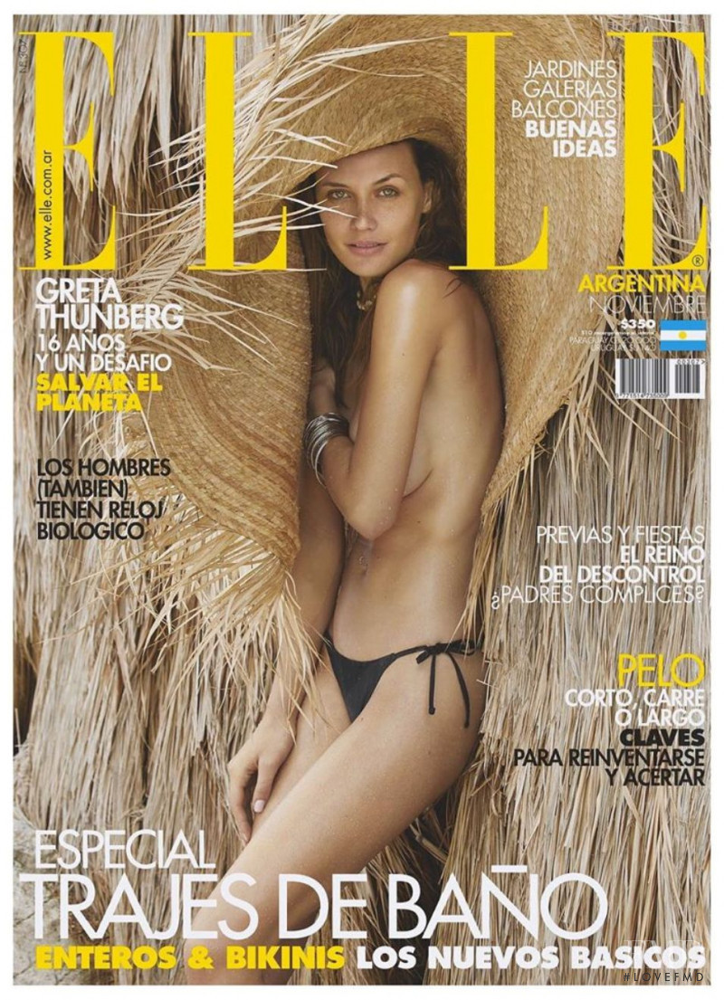  featured on the Elle Argentina cover from November 2019