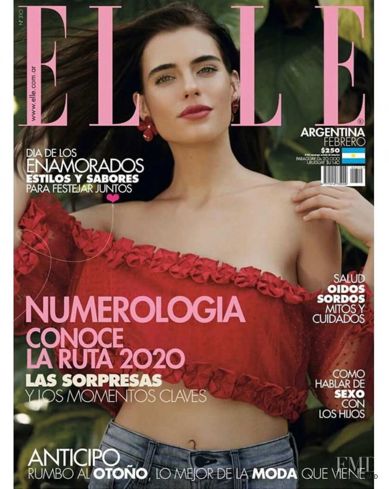  featured on the Elle Argentina cover from February 2020
