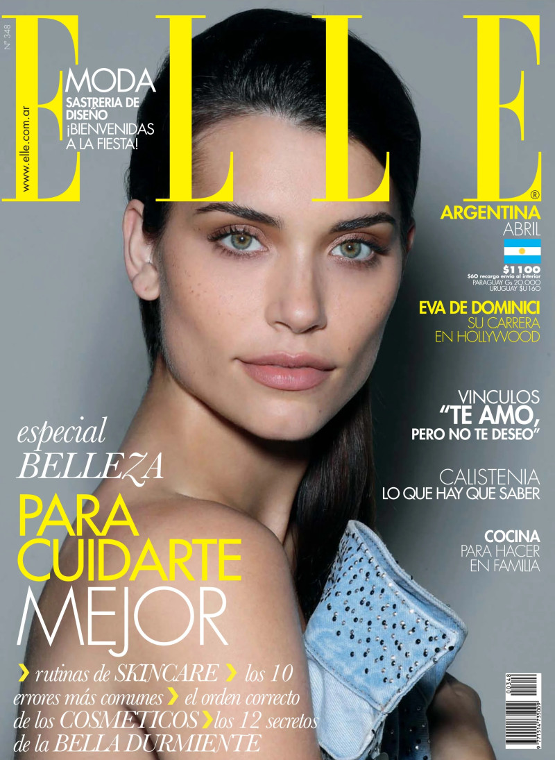 Eva De Dominici featured on the Elle Argentina cover from April 2023