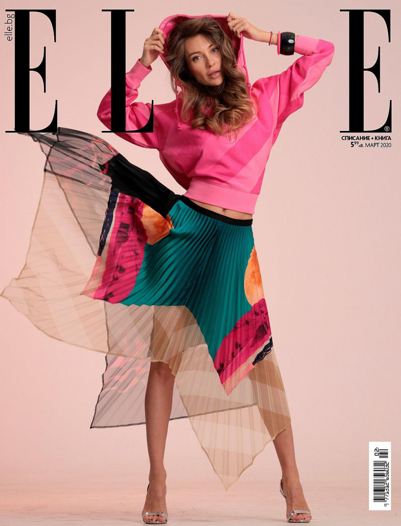  featured on the Elle Bulgaria cover from March 2020