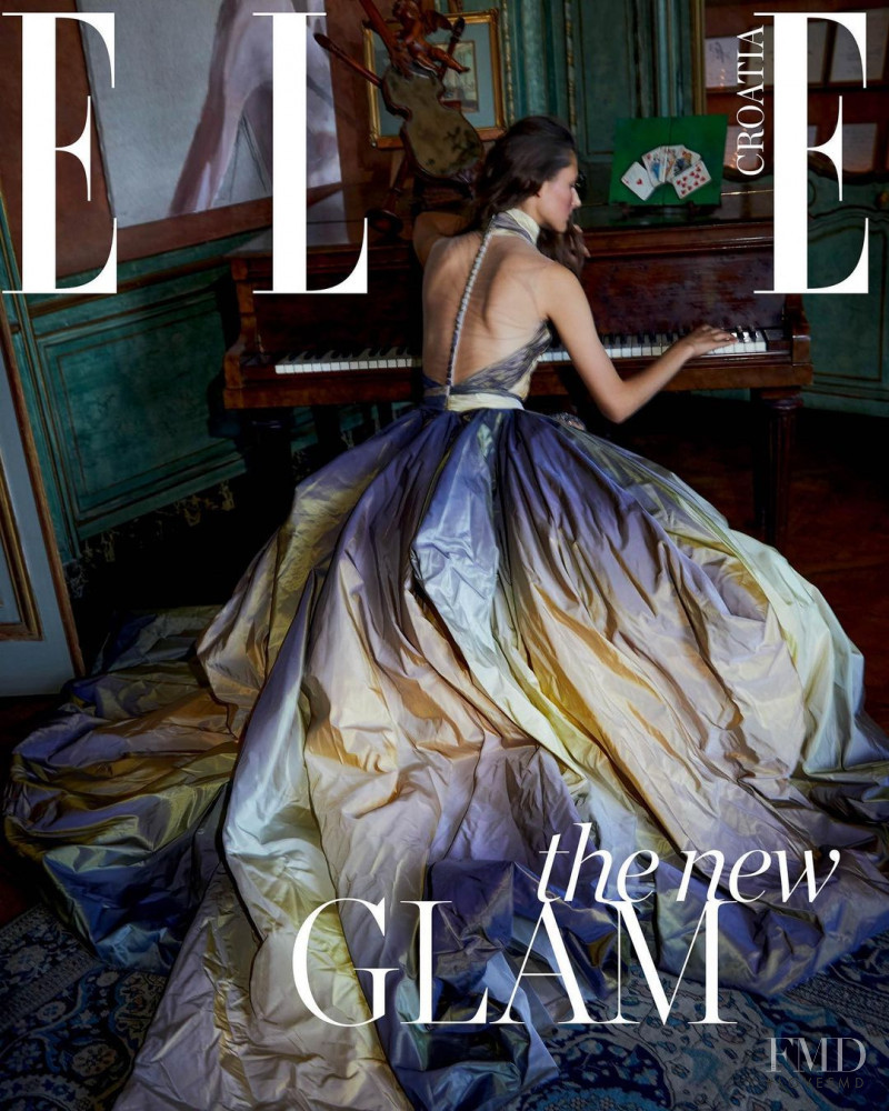  featured on the Elle Croatia cover from December 2020