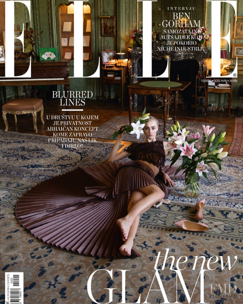  featured on the Elle Croatia cover from December 2020