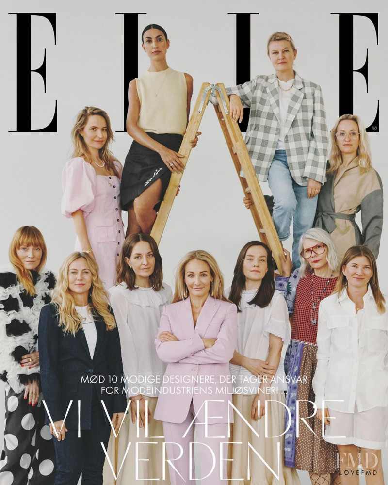  featured on the Elle Denmark cover from April 2020