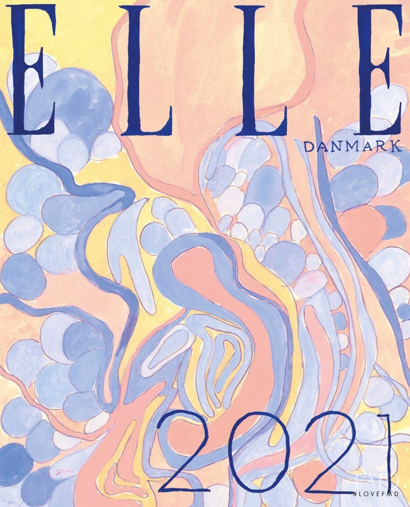  featured on the Elle Denmark cover from January 2021